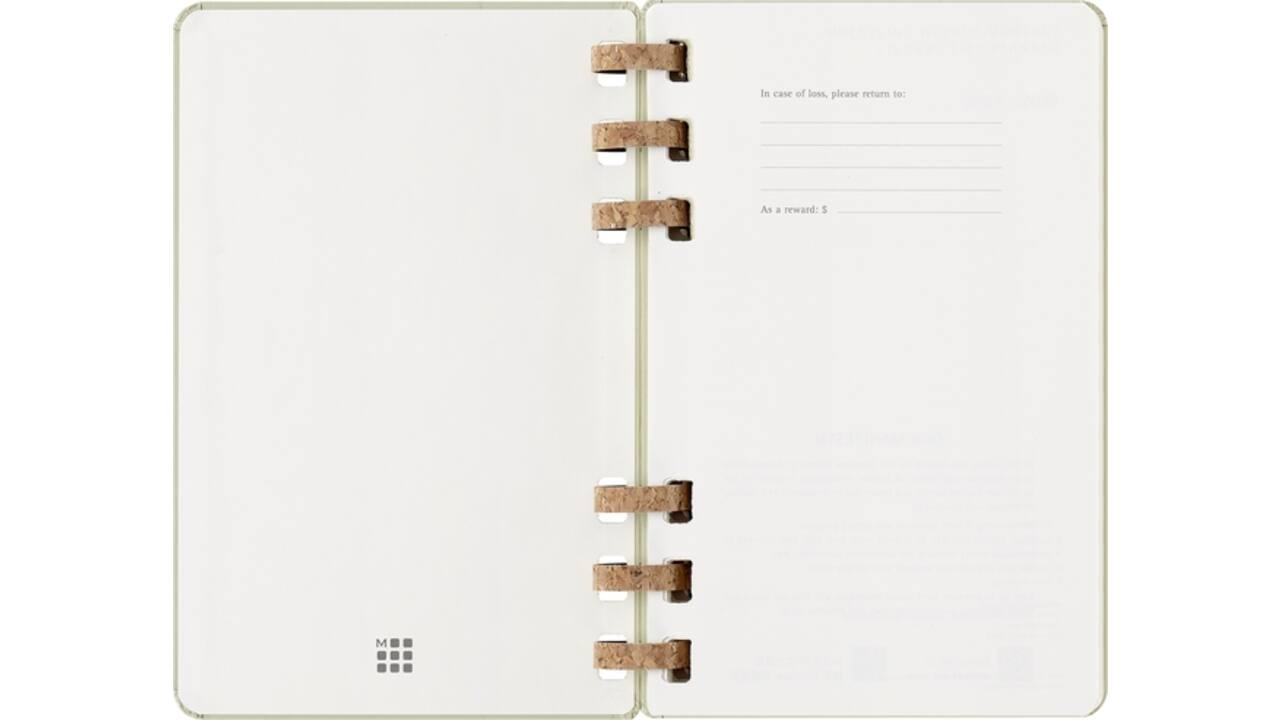 Agenda 2025/2026 Moleskine 12M Academic Weekly 7d/1p Myrtle large kiwi