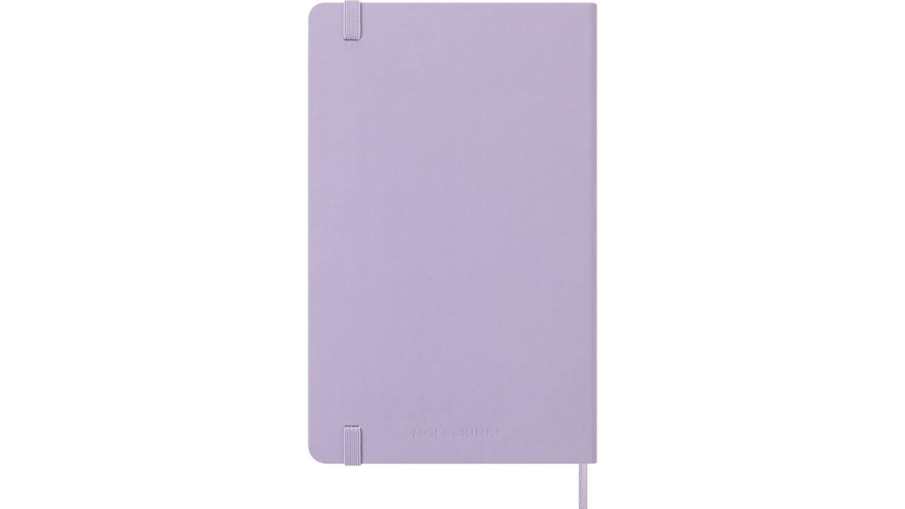 Agenda 2026 Moleskine 12M Planner Daily 1dag/1pagina large hc pastel lilac