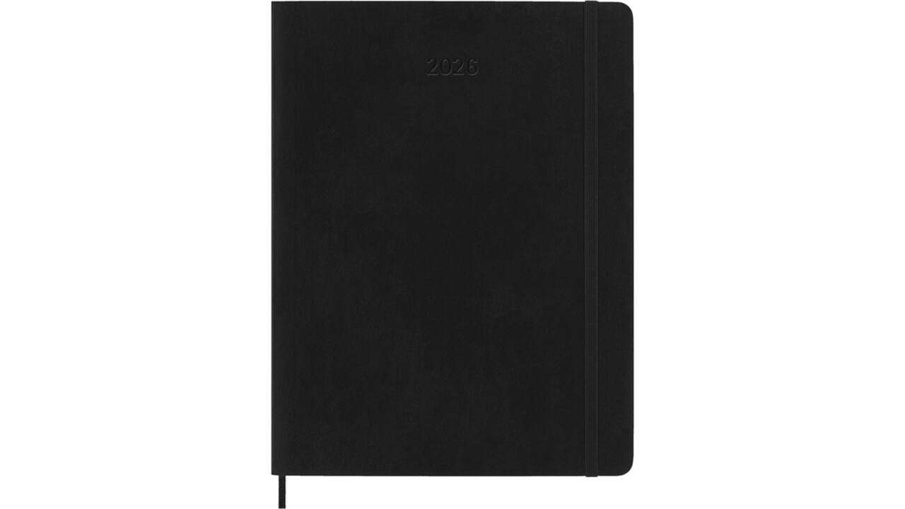 Agenda 2026 Moleskine 12M Planner Weekly 7dagen/1pagina XL sc black