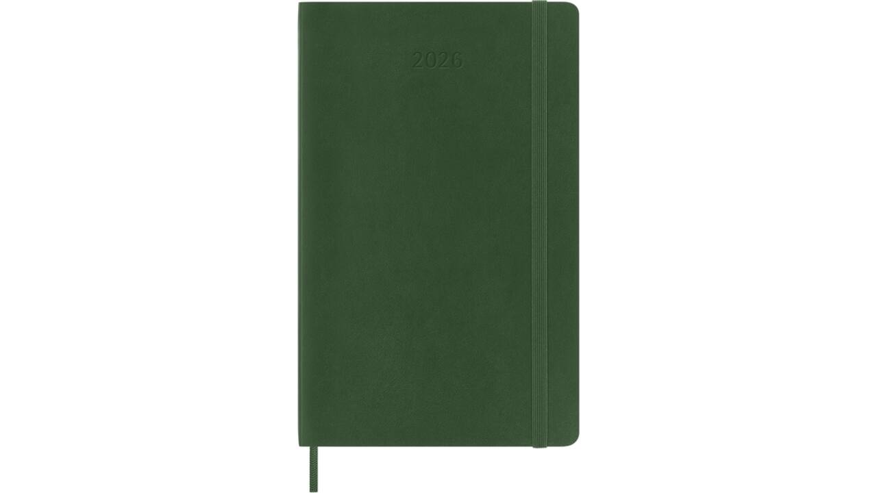 Agenda 2026 Moleskine 12M Planner Weekly 7dagen/1pagina large sc myrtle green