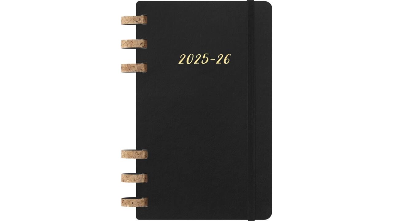 Agenda 2025/2026 Moleskine 12M Academic Weekly 7dagen/1pagina Myrtle large sc black