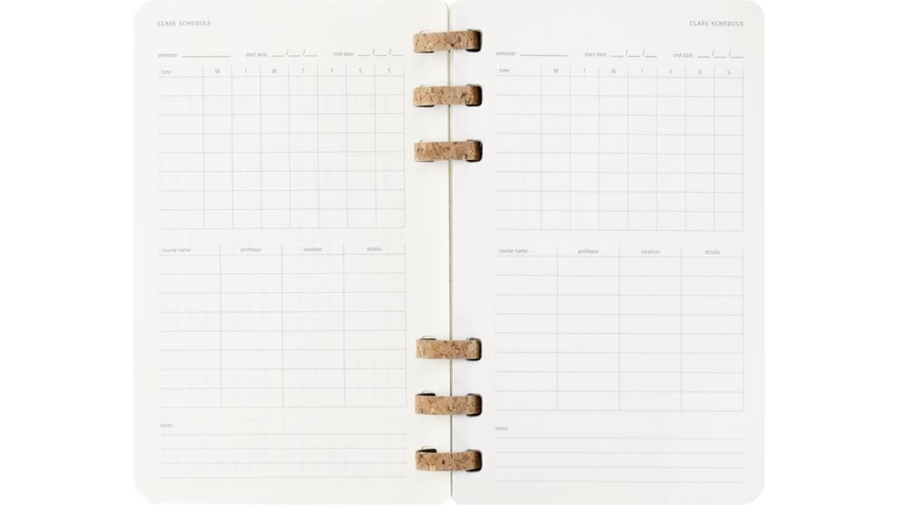 Agenda 2025/2026 Moleskine 12M Academic Weekly 7dagen/1pagina Myrtle large sc black