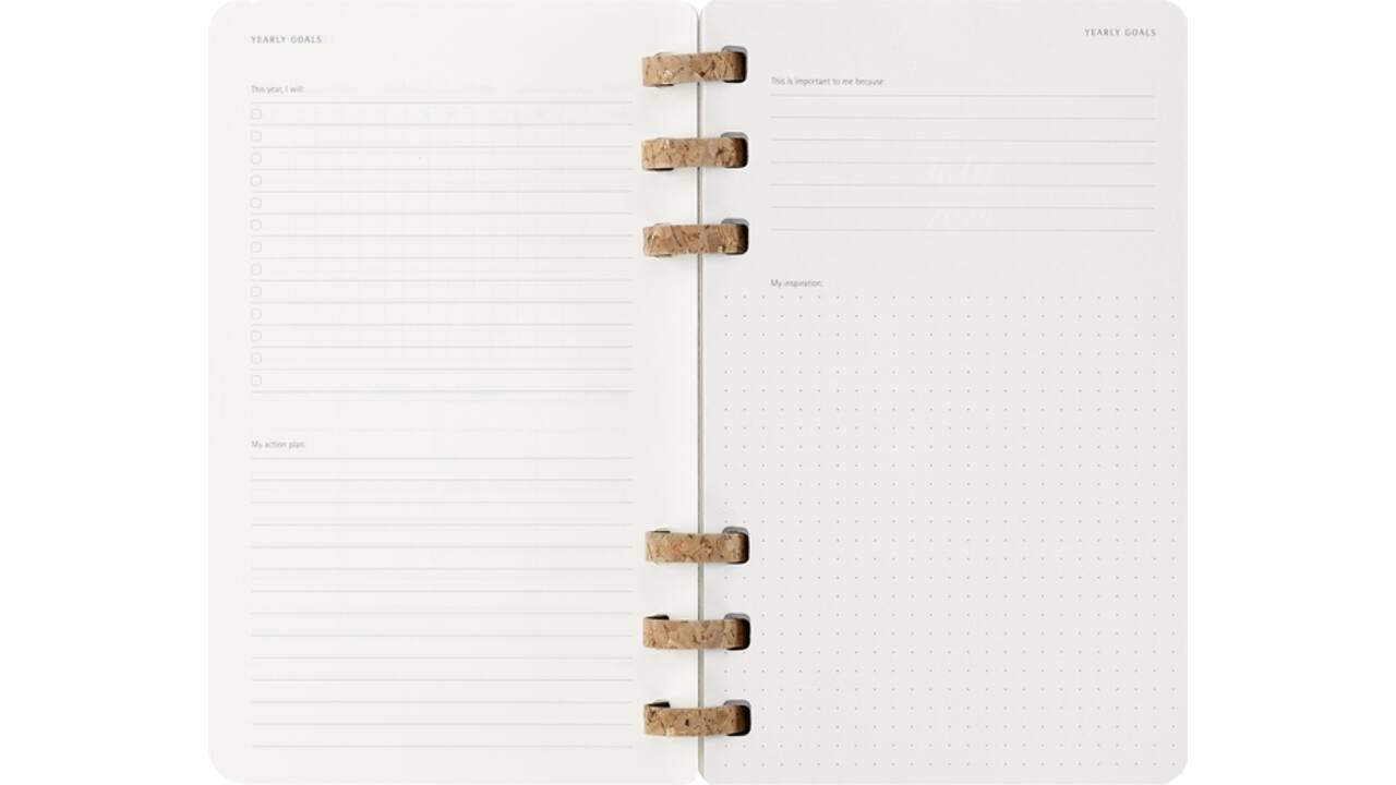 Agenda 2025/2026 Moleskine 12M Academic Weekly 7dagen/1pagina Myrtle large sc black