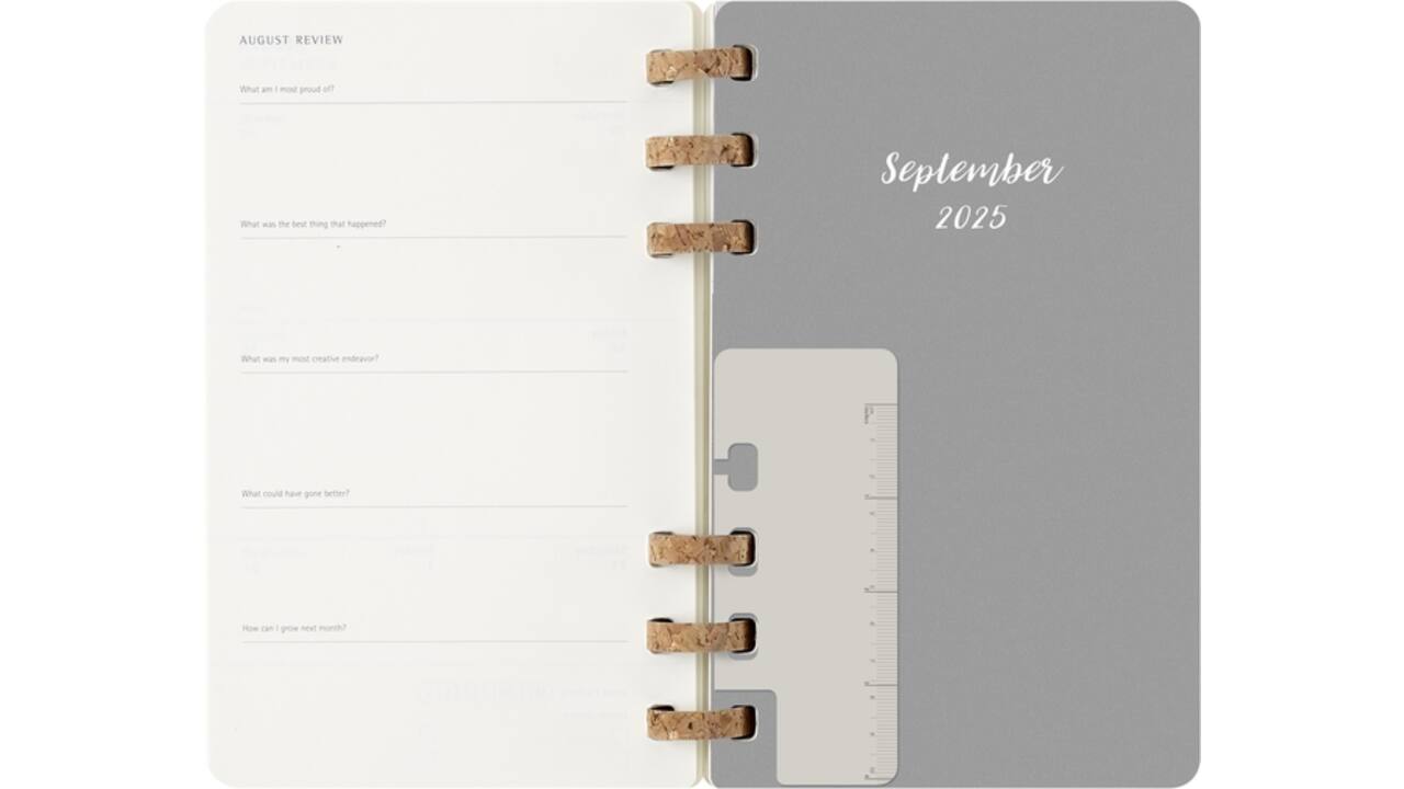 Agenda 2025/2026 Moleskine 12M Academic Weekly 7dagen/1pagina Myrtle large sc black