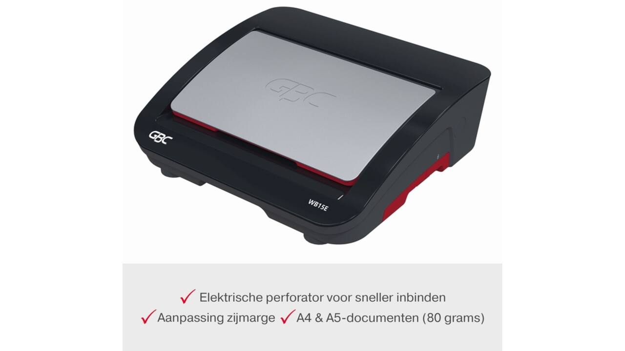 Inbindmachine GBC WireBind WB15E 34-gaats elektrisch