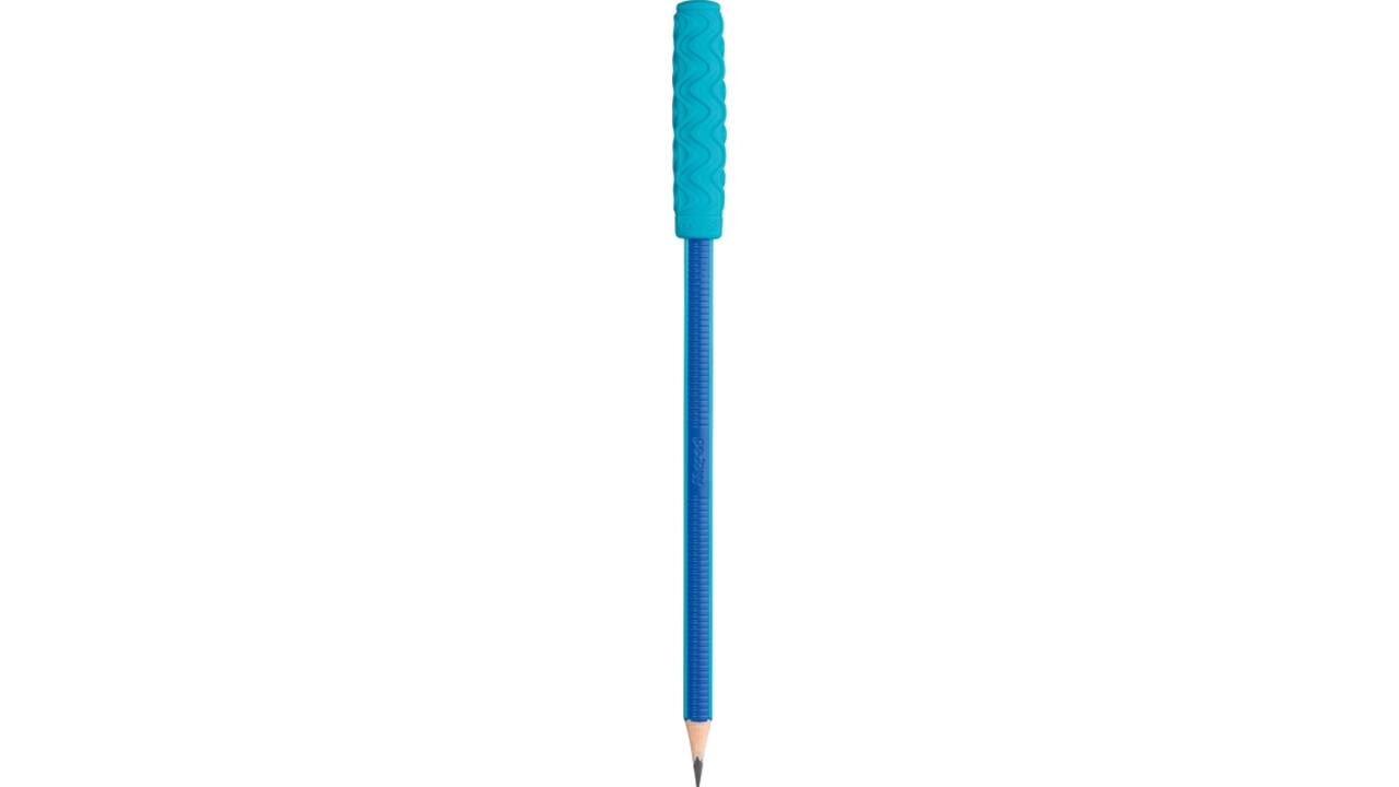Grafietpotlood Maped Kidy Learn Concentration met kauwtopper set à 2 stuks blauw