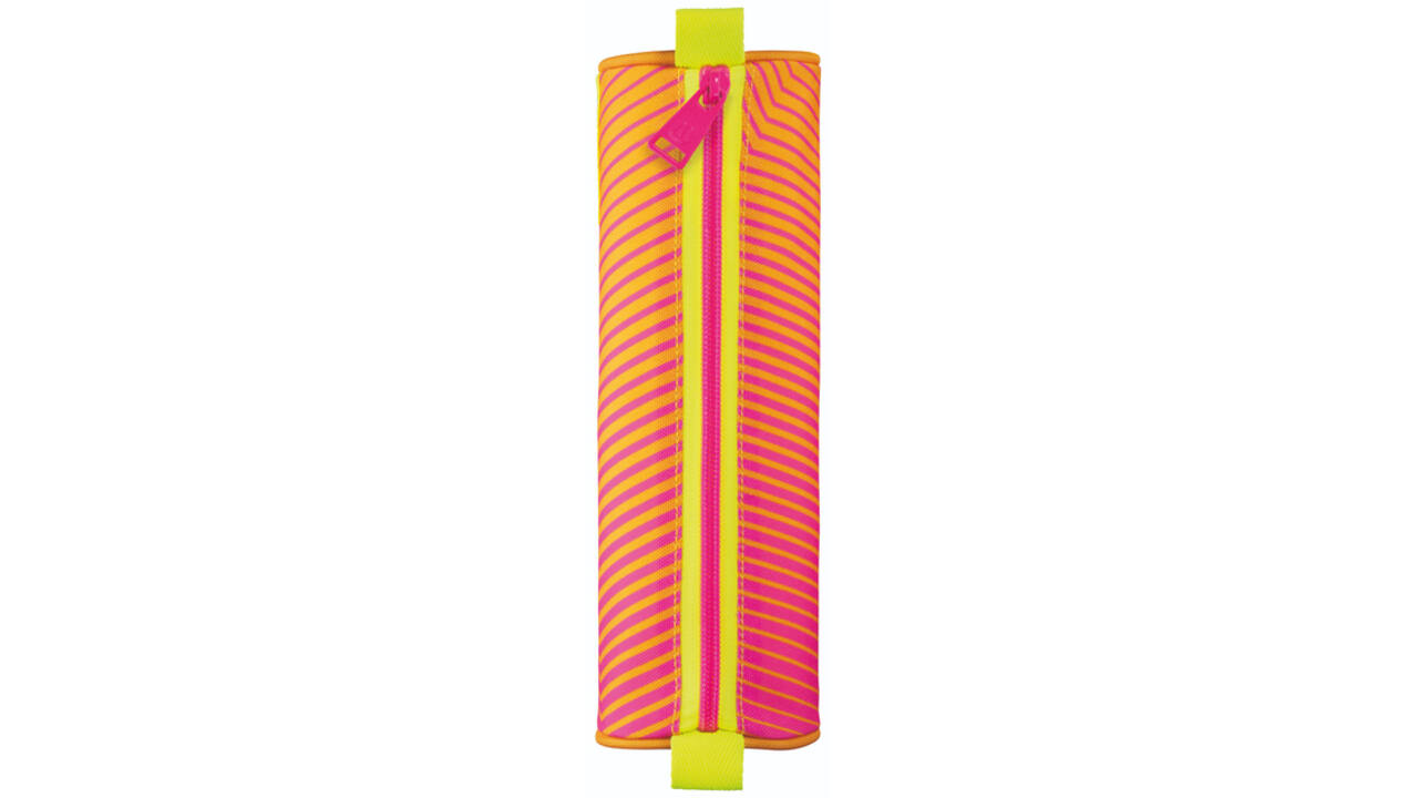 Etui Maped Neon rond oranje-roze