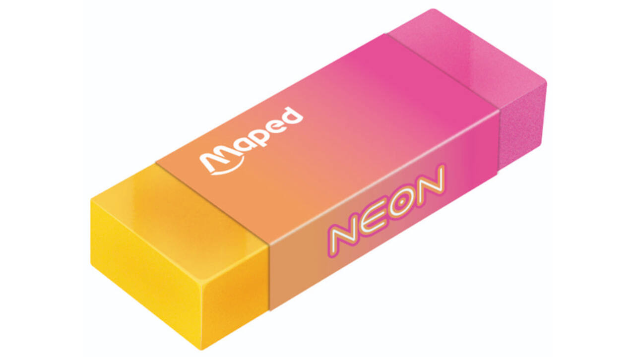 Gum Maped Neon set à 2 stuks assorti