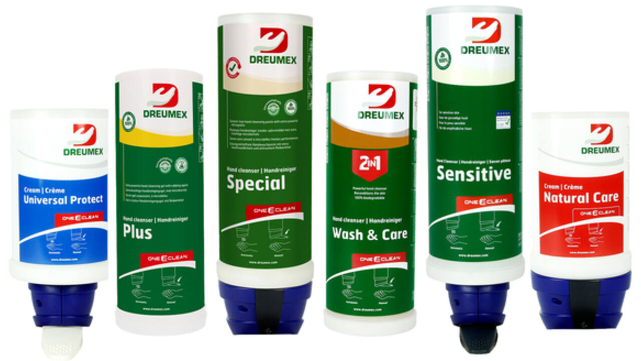Handreiniger Dreumex Plus vulling One2clean 3L