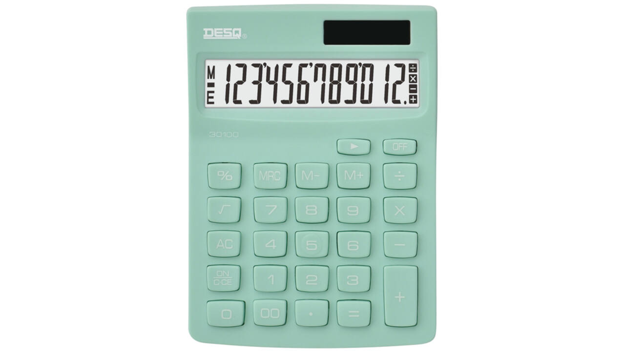Rekenmachine Desq Compact mint