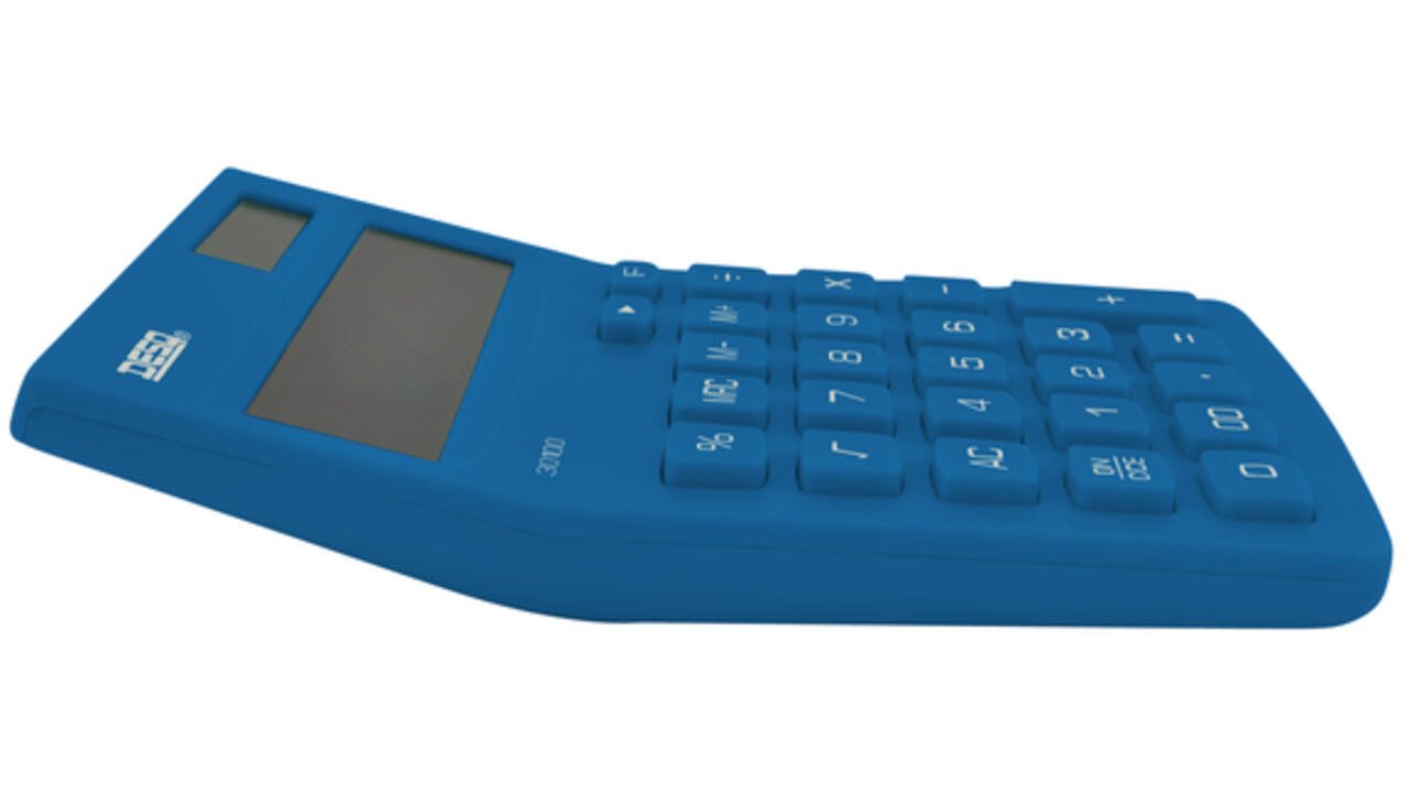 Rekenmachine Desq Compact navy