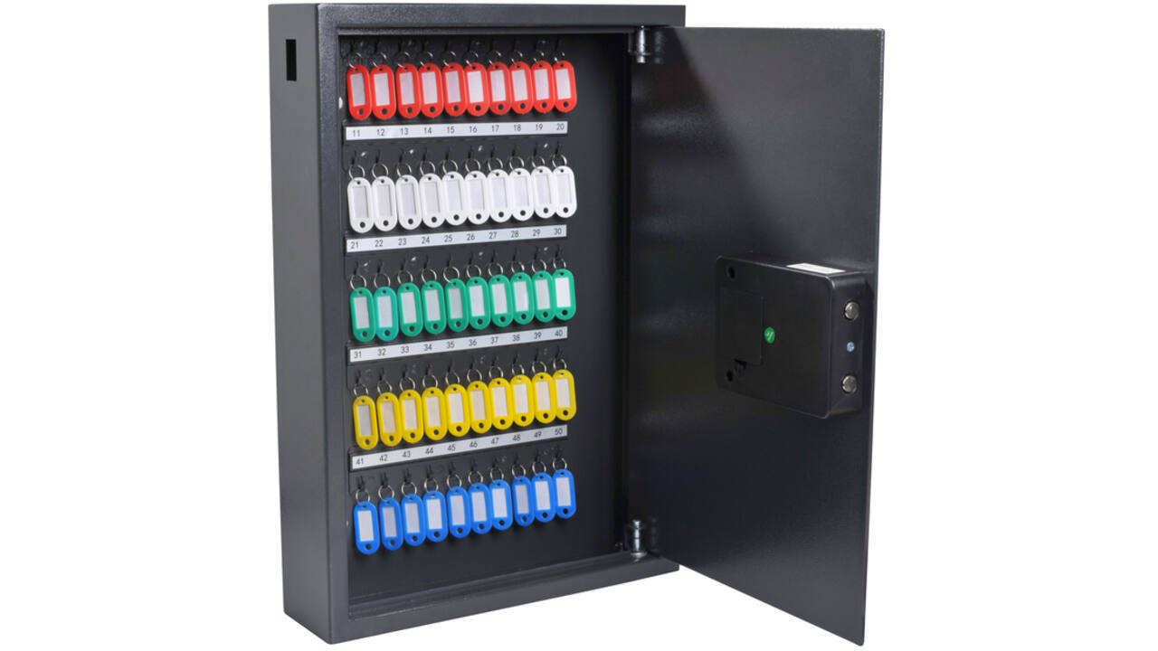 Sleutelkast Pavo High security advanced 50 haken 550x380x100mm