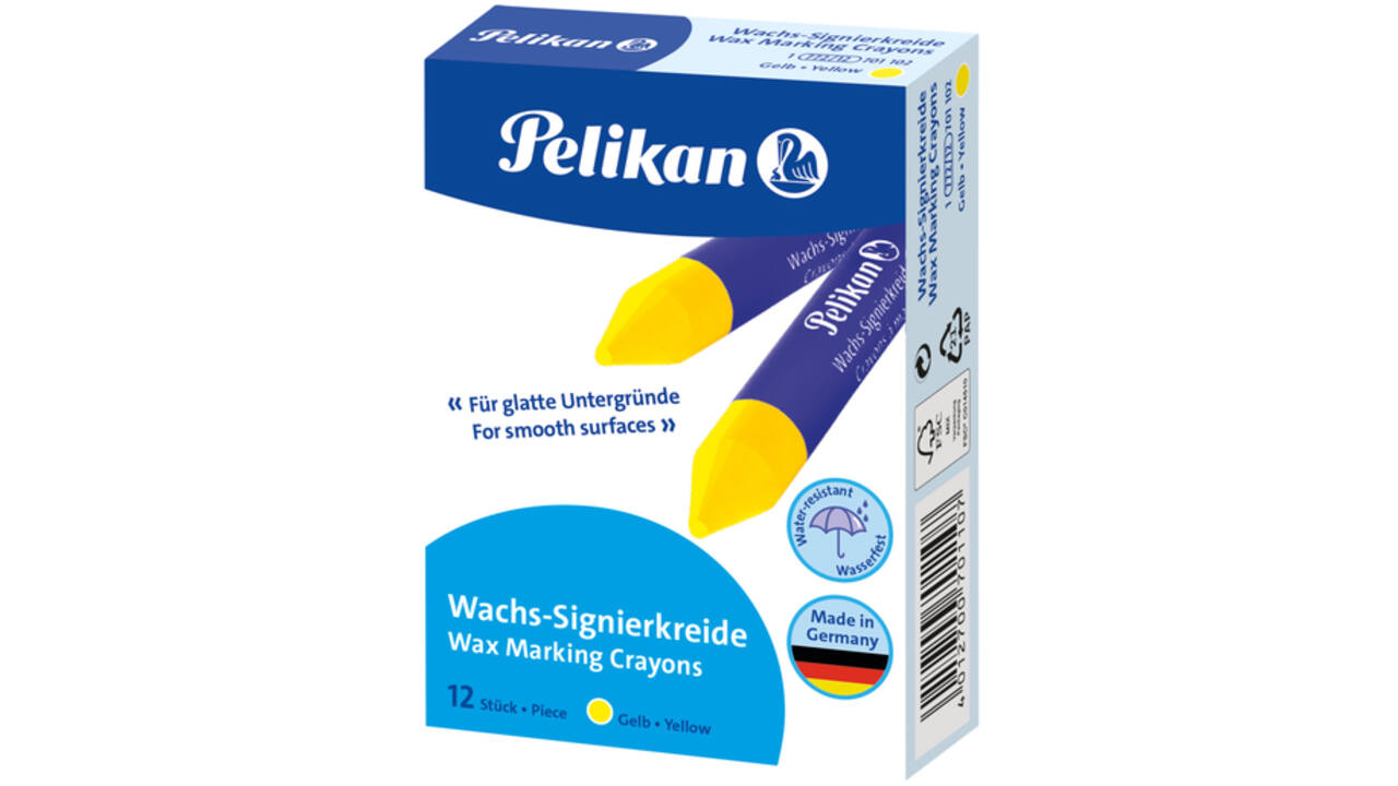 Markeerkrijt Pelikan 772/12 geel