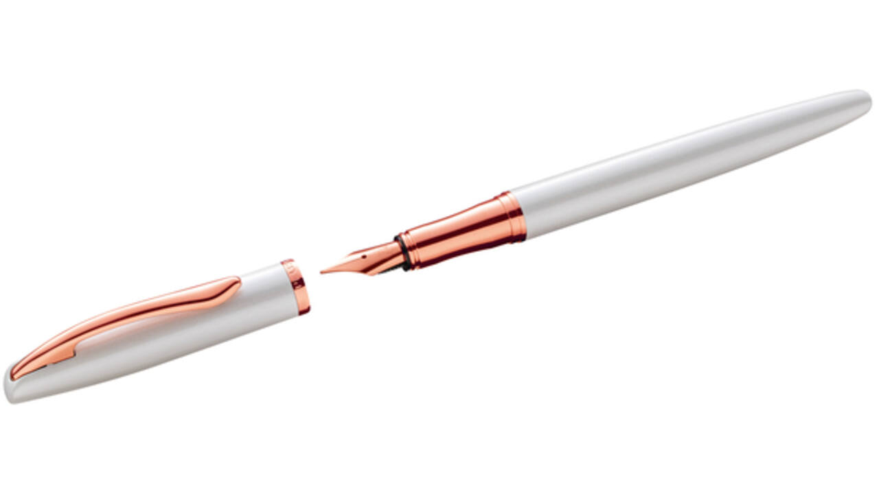 Schrijfset Pelikan Jazz Noble Elegance K36+P36 medium pearl