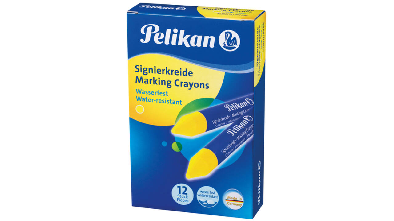 Markeerkrijt Pelikan 762/12 geel
