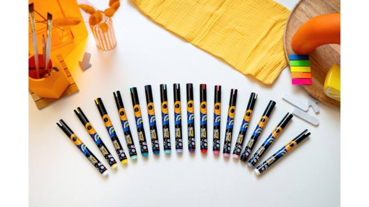 Paintmarker Bic Intensity zwart