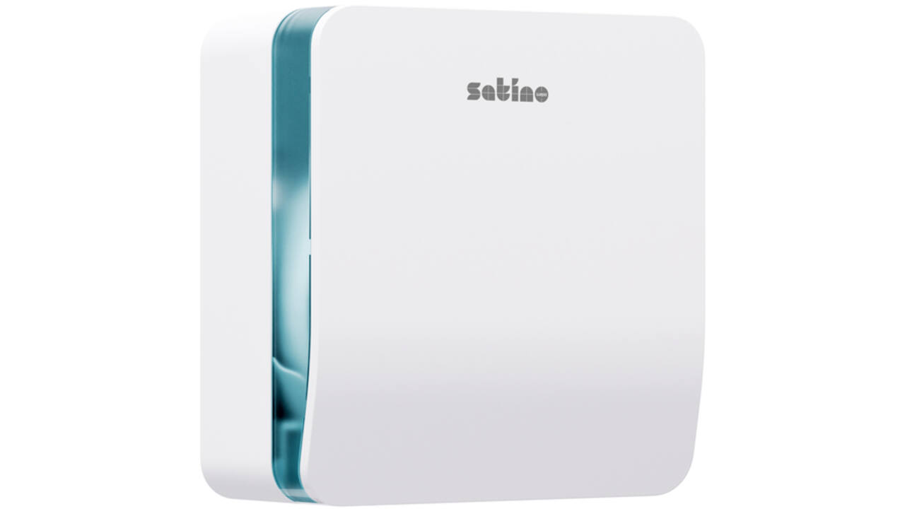 Toiletpapierdispenser Satino JT1 Hyginity jumbo S wit 333404