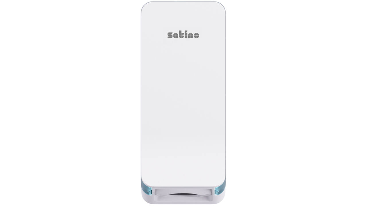 Toiletpapierdispenser Satino BT1 Hyginity gevouwen wit 333424