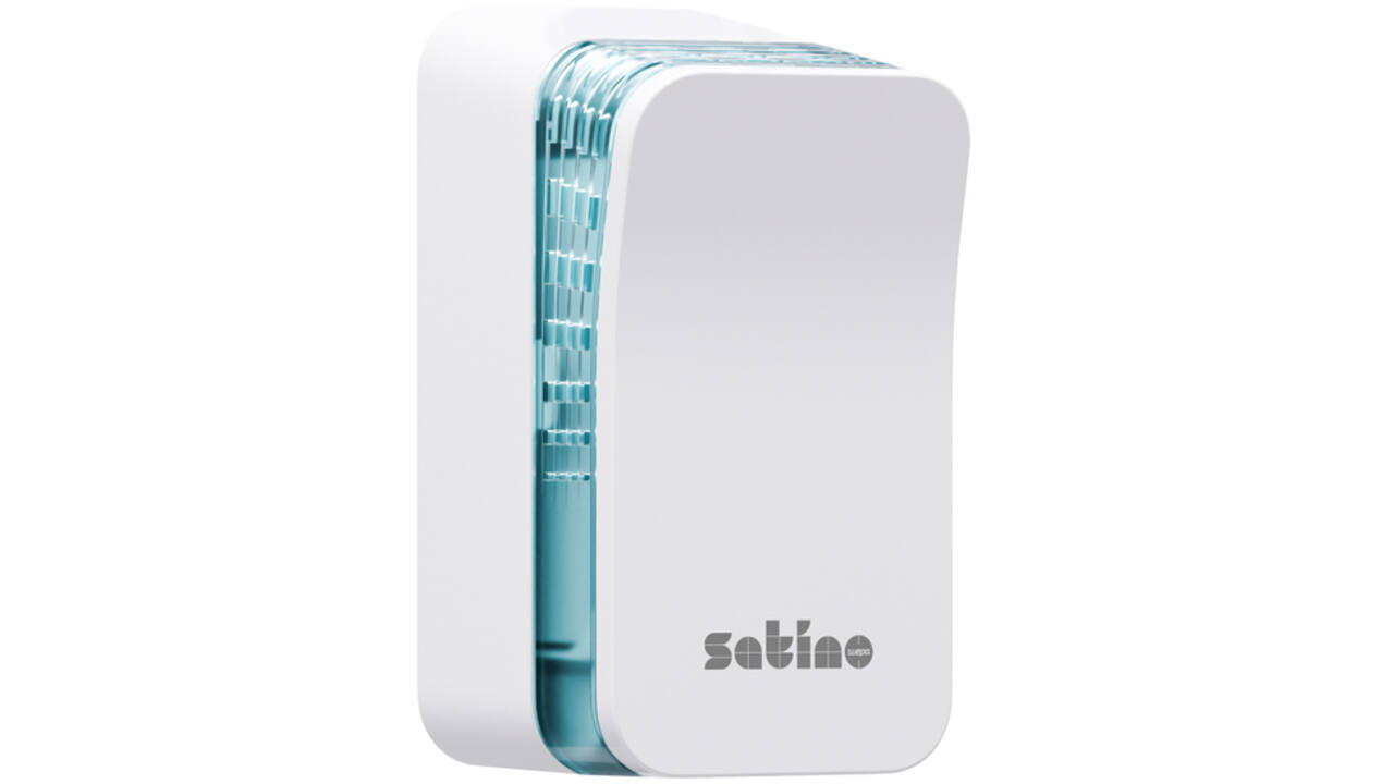 Luchtverfrisserdispenser Satino AR1 Hyginity Eco wit 333440
