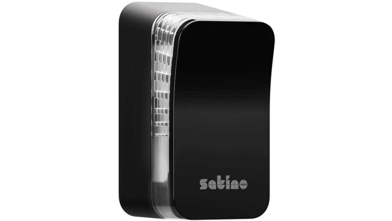 Luchtverfrisserdispenser Satino AR1 Hyginity Eco zwart 333441