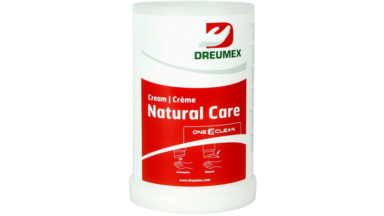 Handcrème Dreumex Natural Care vulling One2clean 1500ml