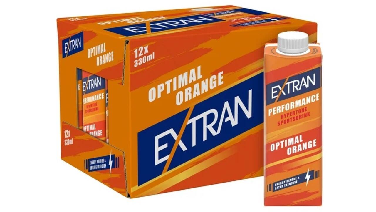 Sportdrank Extran performance orange pak 330ml