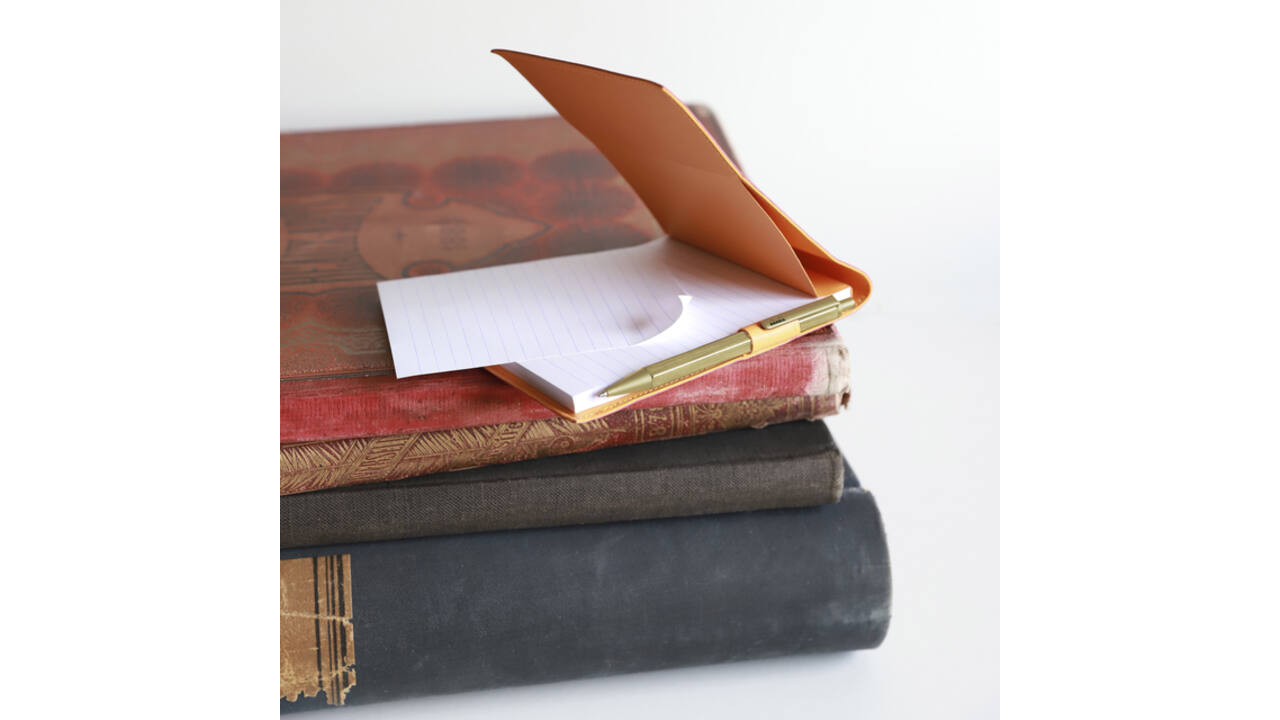 Balpen Rhodia scRipt medium goud
