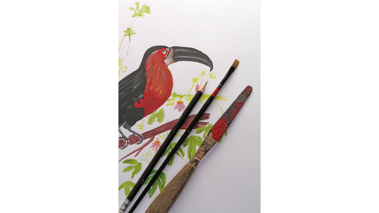 Tekenblok Clairefontaine Paint On A4 40 vel 250gr