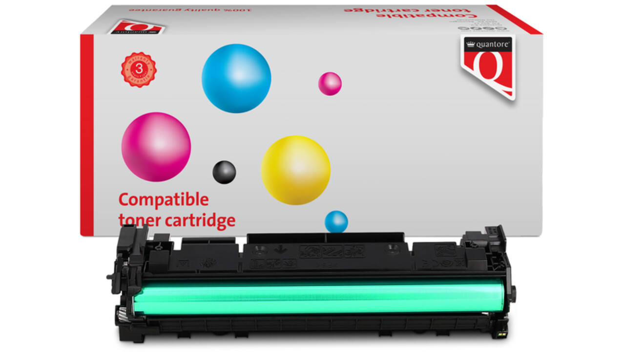 Toner Quantore alternatief tbv HP W1350X Zwart HC