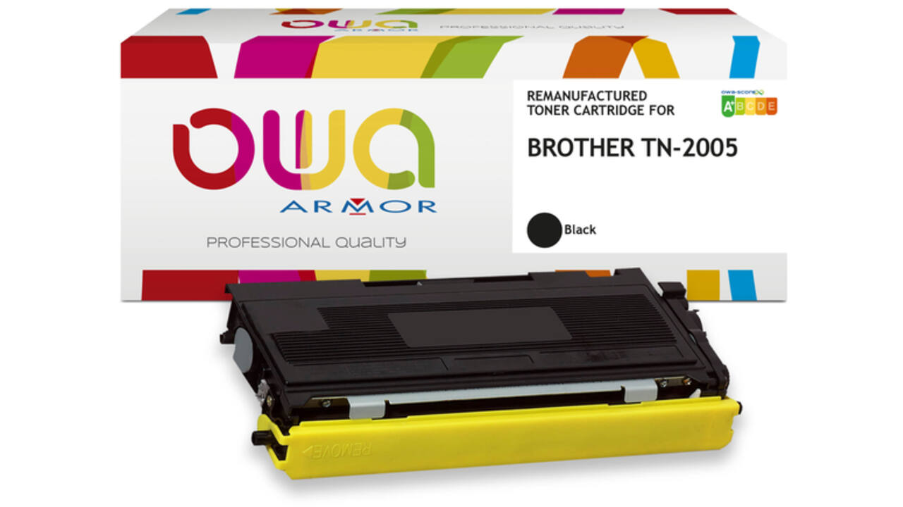 Toner OWA alternatief tbv Brother TN-2005 zwart jumbo