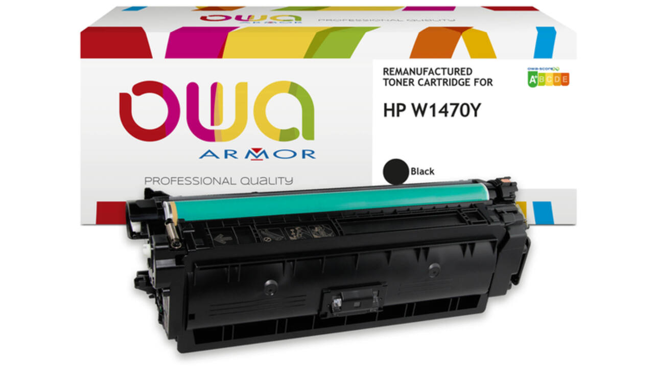 Tonercartridge OWA alternatief tbv HP W1470Y zwart E