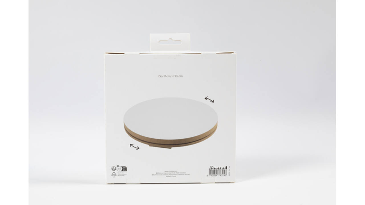 Boetseerschijf Creativ Company MDF 17cm