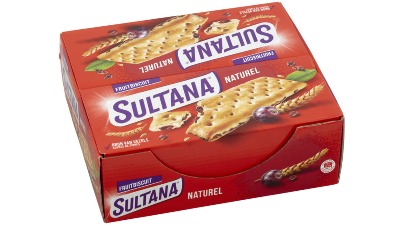 Fruitbiscuit Sultana naturel 3-pack