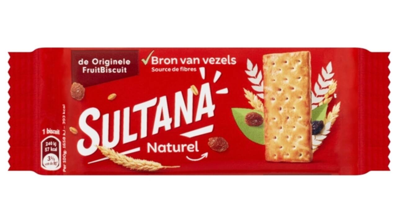 Fruitbiscuit Sultana naturel 3-pack