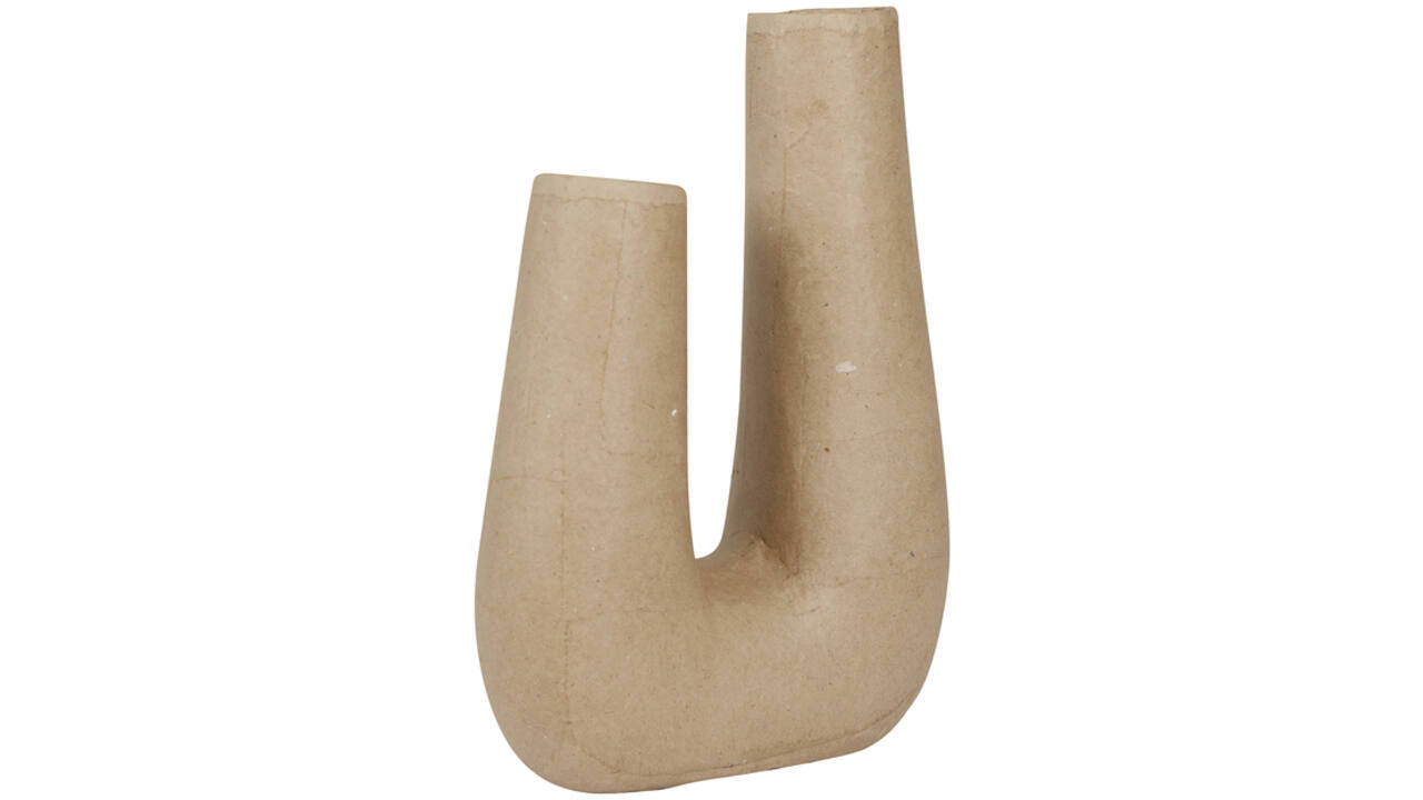 Figuur Décopatch dubbele vaas 16.5x7x25cm