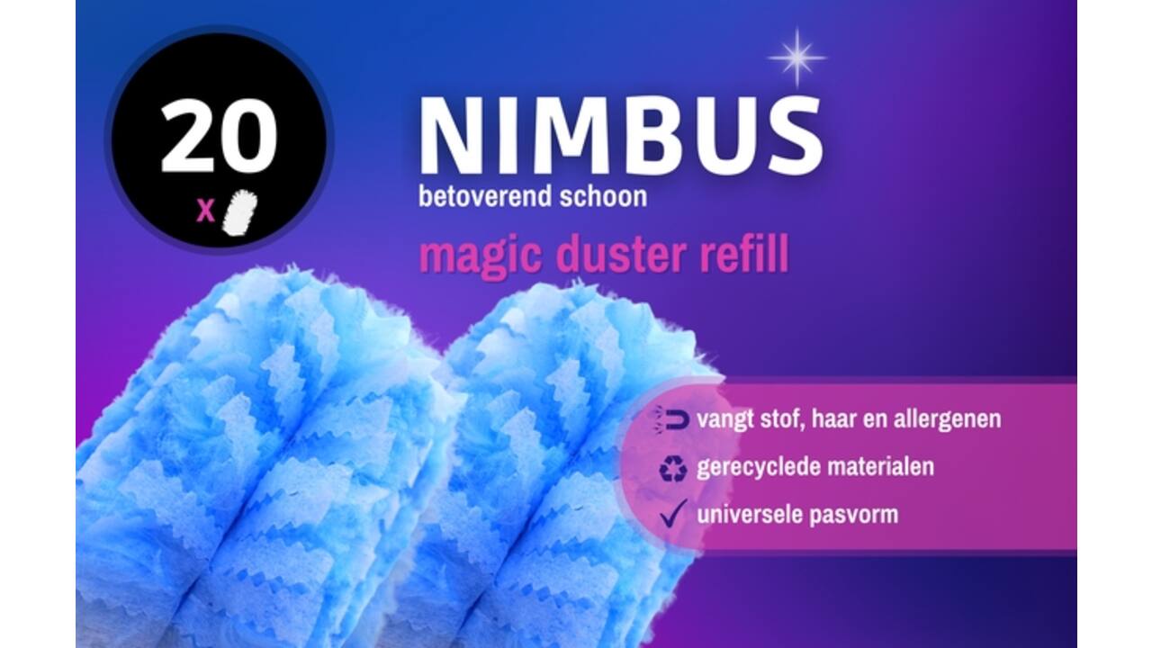 Duster Nimbus navuldoos met 20 stuks