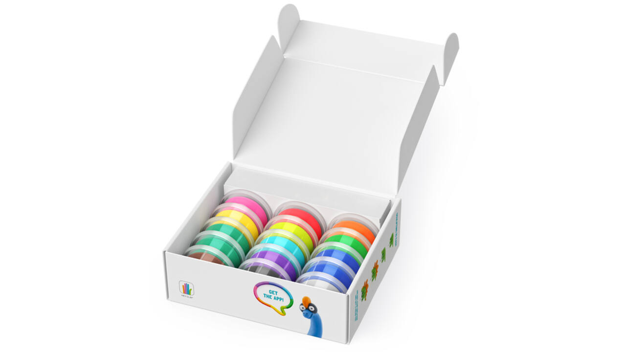 Klei Hey Clay dinos set à 15 delen