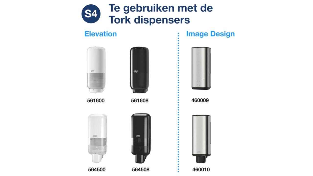 Handzeep Tork S4 Premium vloeibaar 1000ml mild 424501