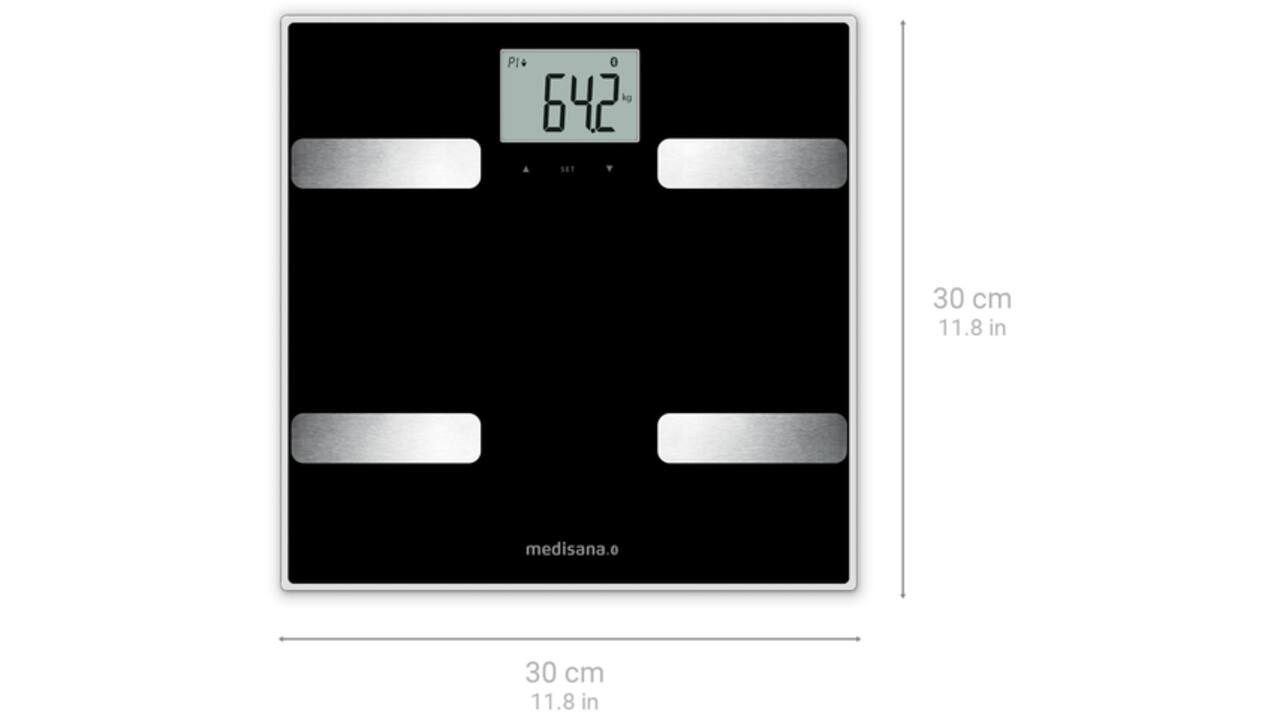 Weegschaal Medisana lichaamsanalyse BSA41 connect