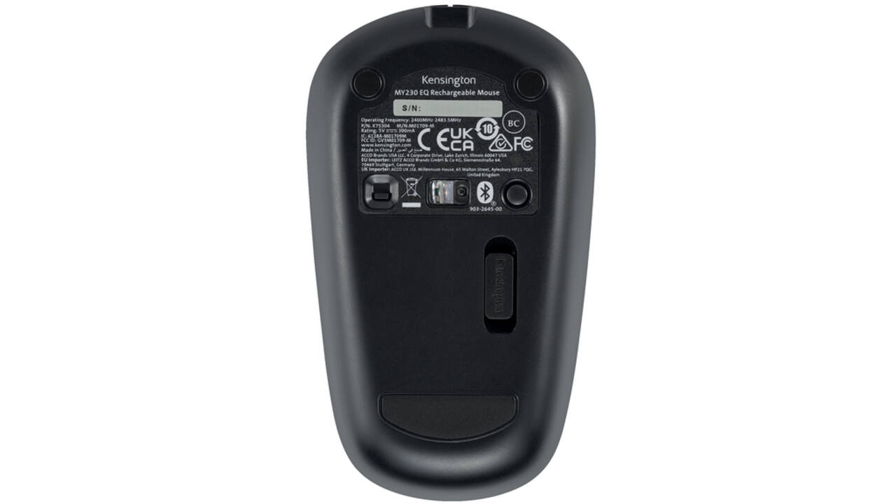 Muis Kensington EQ MY230 draadloos en oplaadbaar
