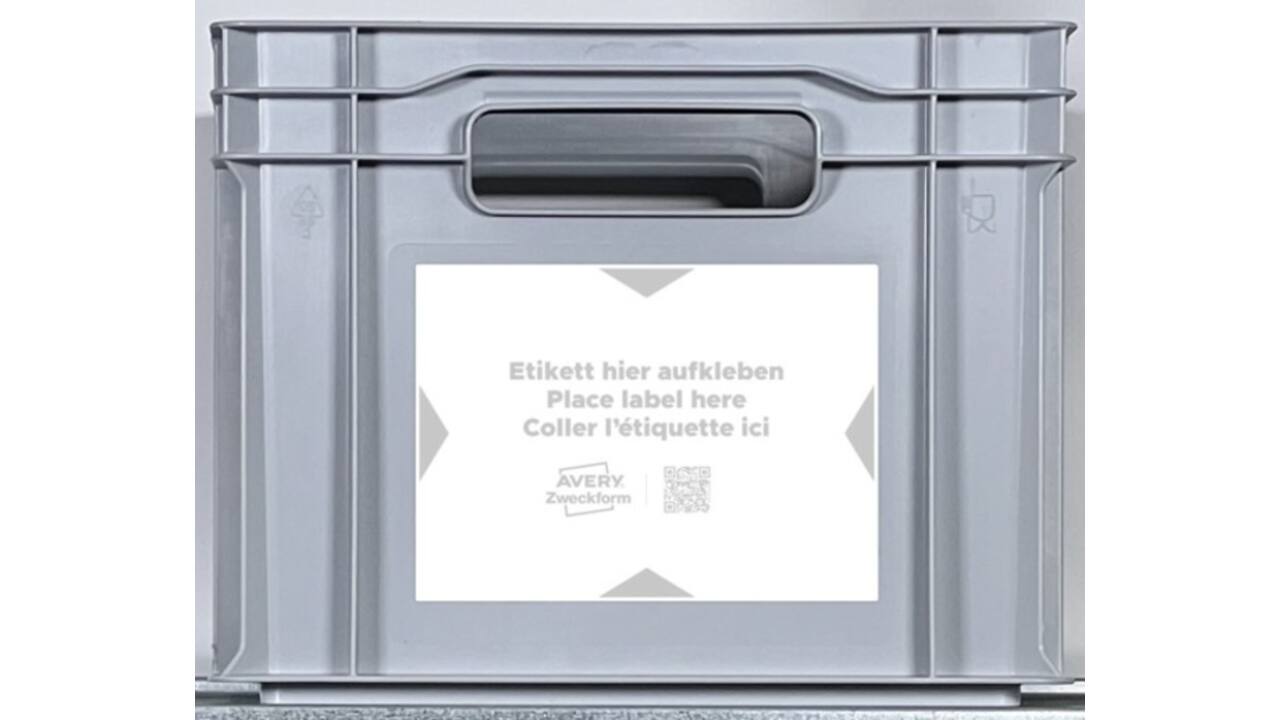 Positioneeretiket Avery Zweckform 8003 220x160mm bedrukt 5 etiketten