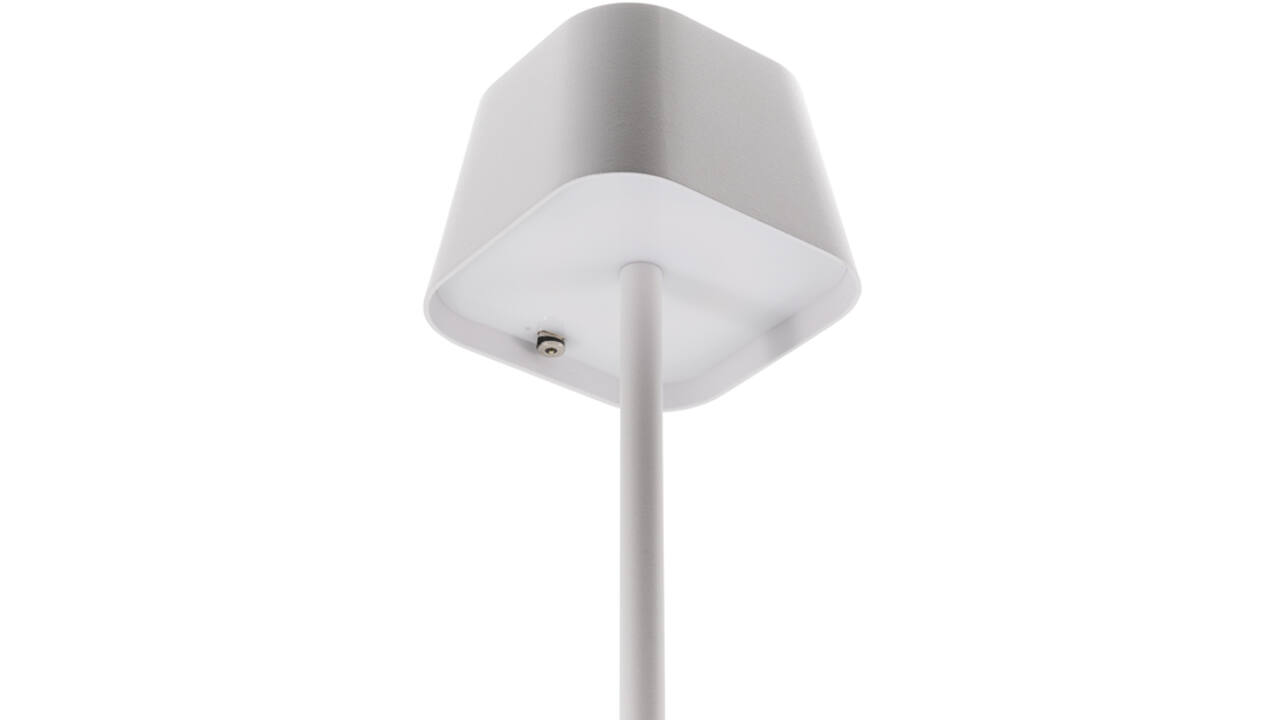 Tafellamp Securit Georgina LED oplaadbaar dimbaar wit