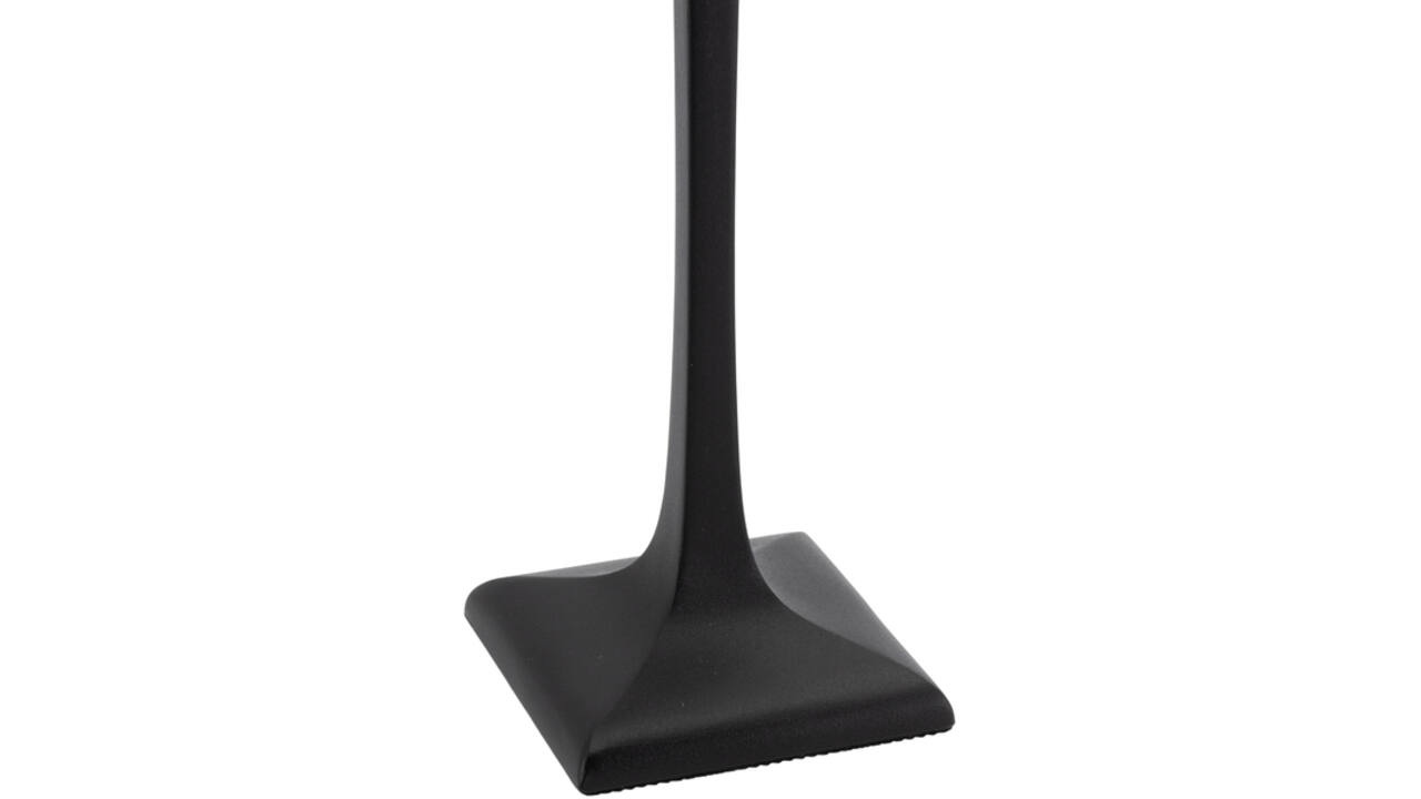 Tafellamp Securit Milano LED oplaadbaar dimbaar taupe-zwart