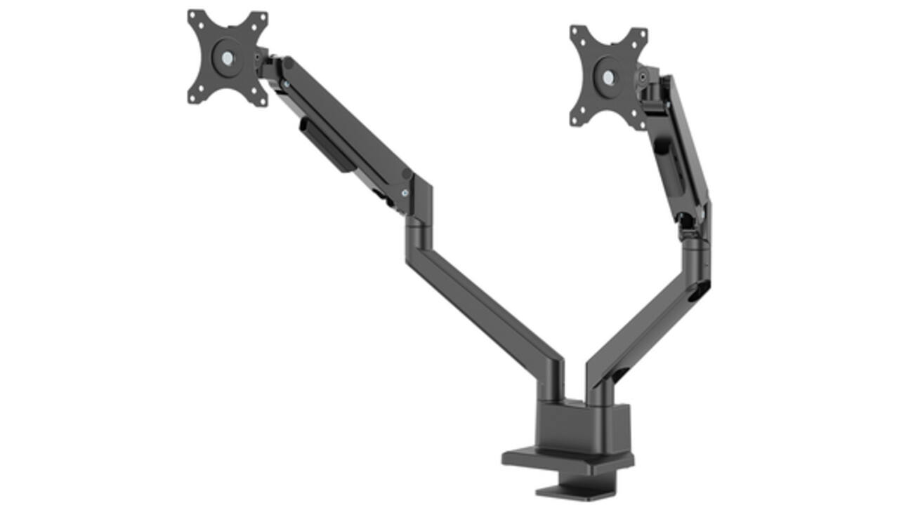 Monitorarm Neomounts NEXT Slim 2 schermen 32 inch zwart