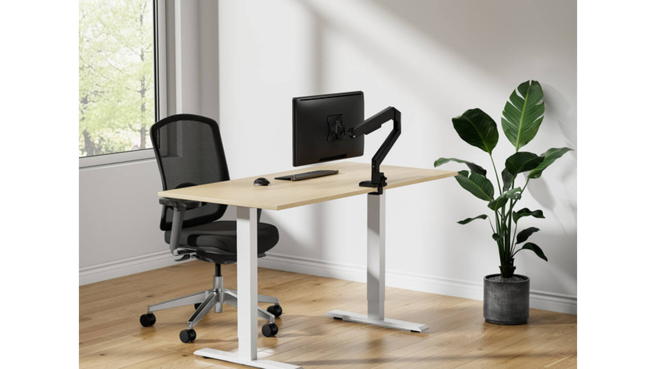 Monitorarm Neomounts NEXT Slim 1 scherm 35 inch zwart