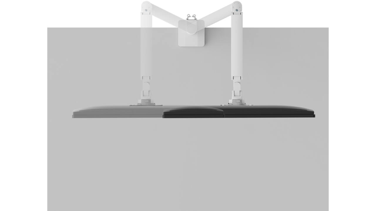 Monitorarm Neomounts NEXT Slim 1 scherm 35 inch wit