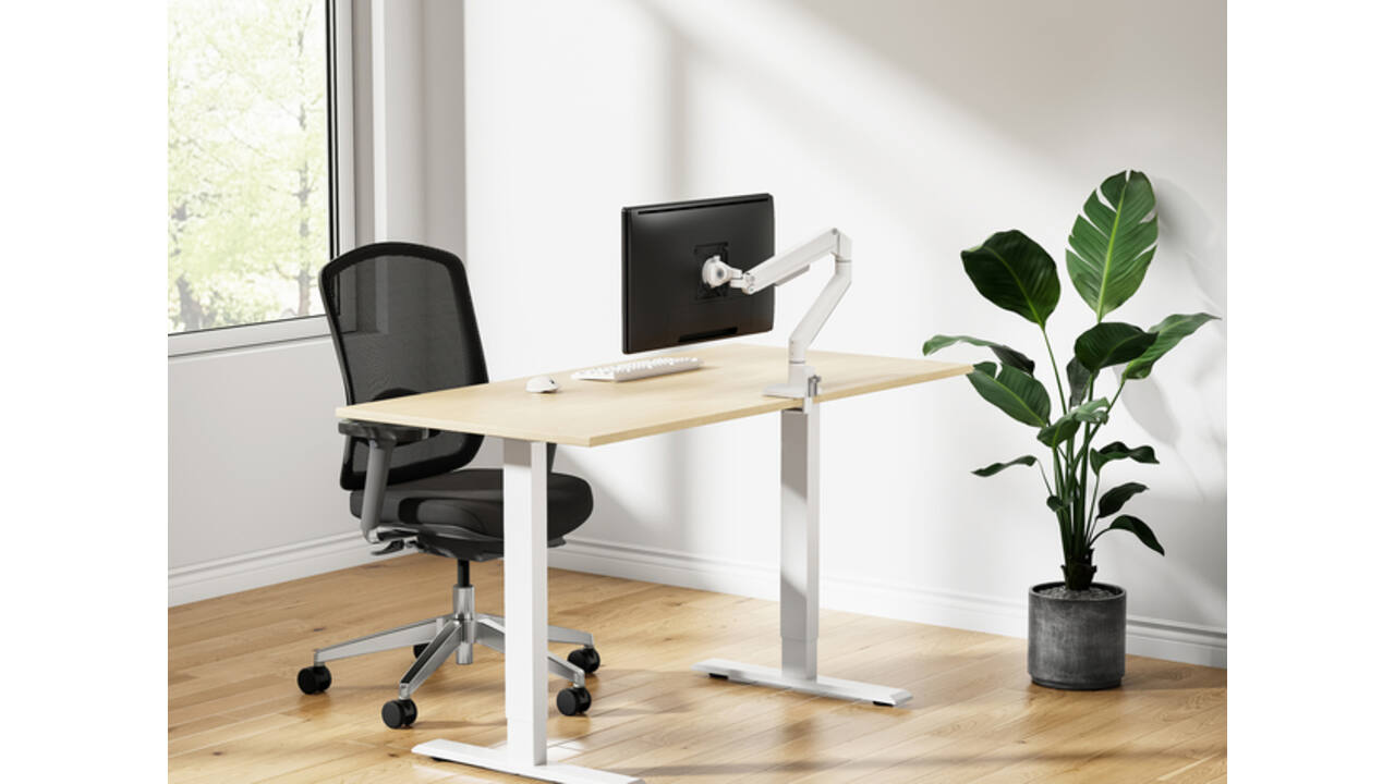 Monitorarm Neomounts NEXT Slim 1 scherm 35 inch wit