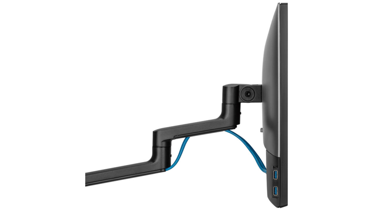 Monitorarm + laptophouder Neomounts NEXT DS20 17-27'' zwart
