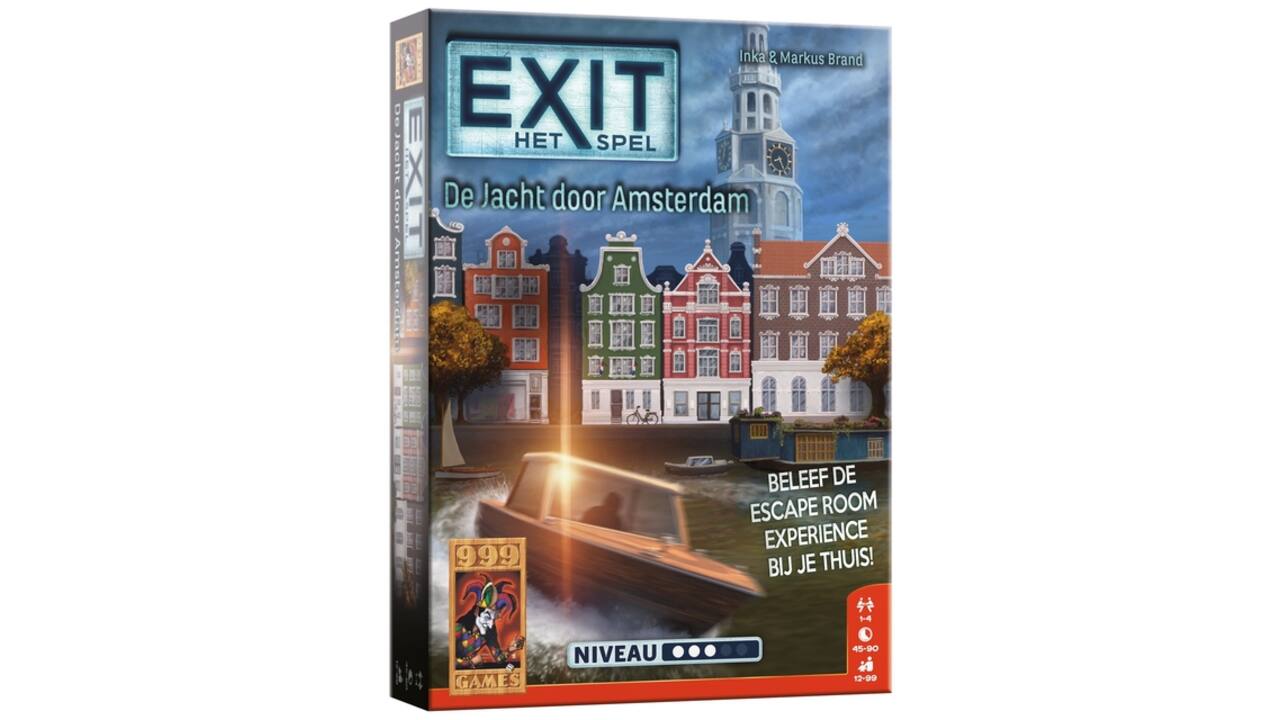 Spel EXIT De Jacht door Amsterdam