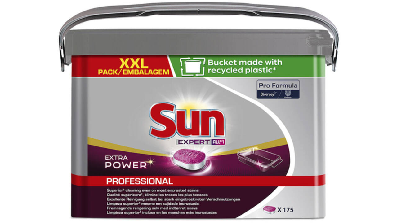 Vaatwastabletten Sun Pro Formula All-in-one extra power 175 stuks